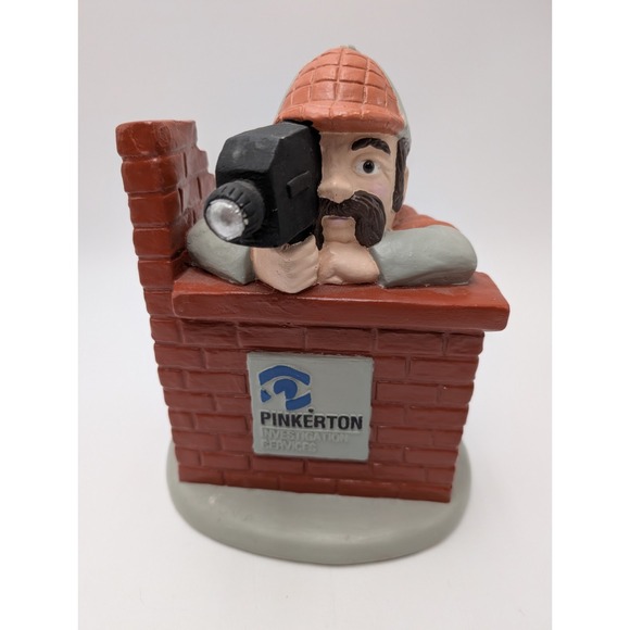 Pinkerton‎ Investigation Service Heroes Corp Large Detective Figure 1992